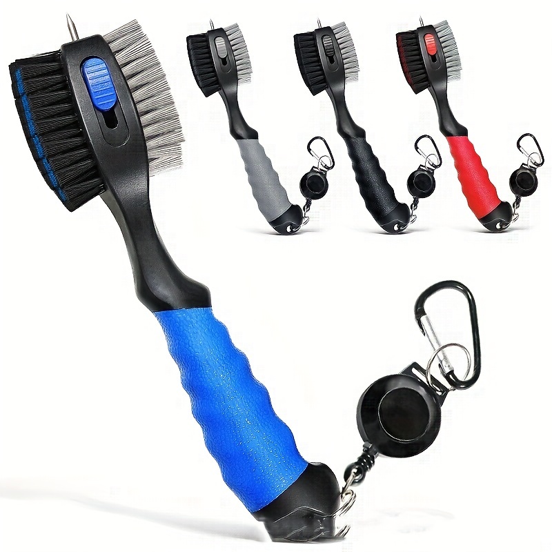 Golf Equipment Rental - Golfclub Reinigingsborstel Groefreiniger, Intrekbare Grote Hoofdborstel