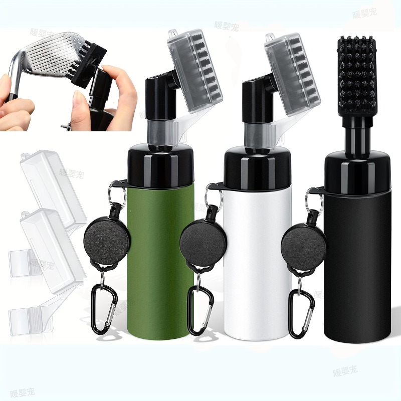 Golf Equipment Rental - Golfclub Reinigingsborstel Golfaccessoires Draagbare Groove Tube