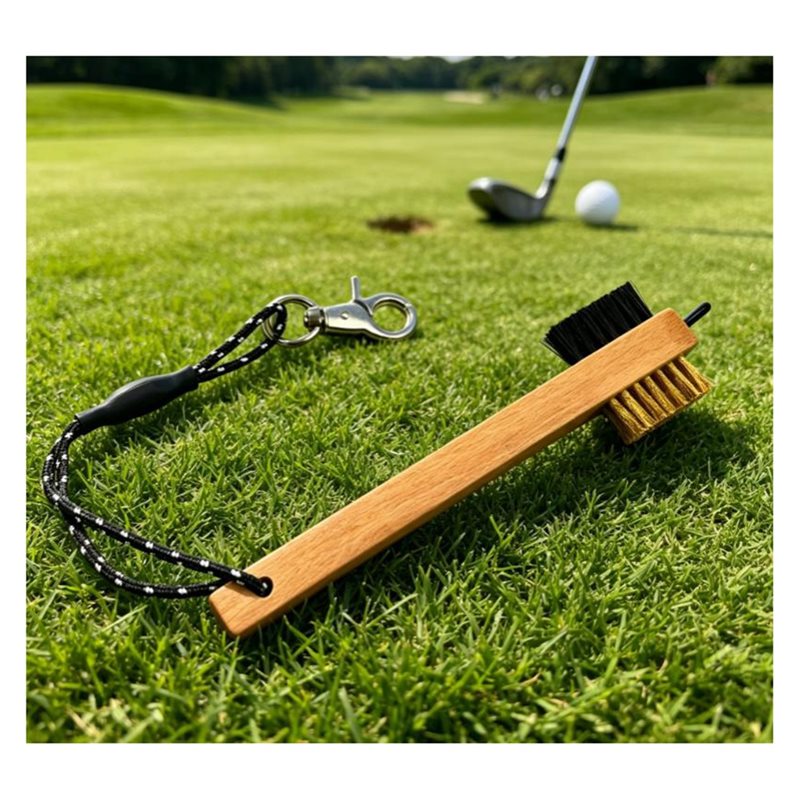 ABHS-golfclubborstel met houte - Golf Equipment Rental recensie en prijs