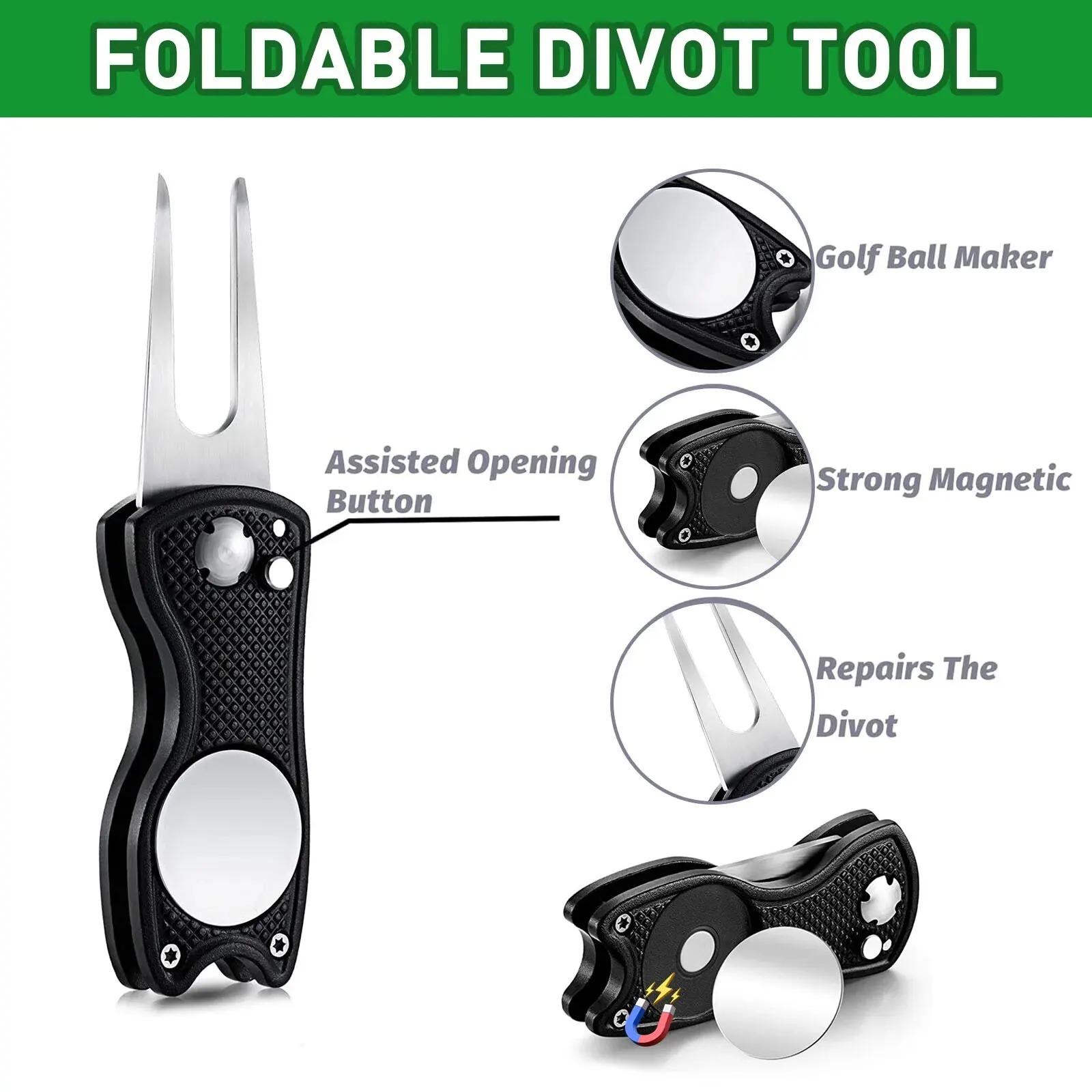 Complete set golfclubborstel e - Golf Equipment Rental recensie en prijs