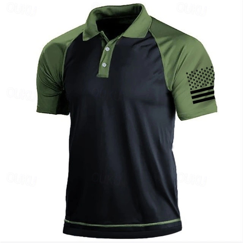 3D Print USA Vlag Patroon Polo - Golf Equipment Rental recensie en prijs