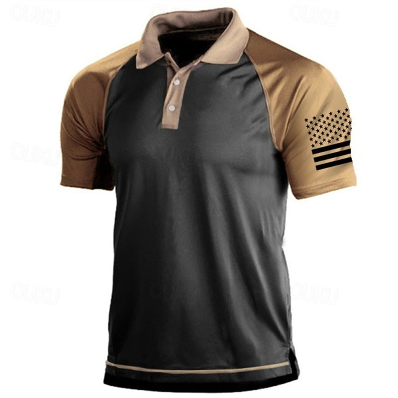 3D Print USA Vlag Patroon Polo - Golf Equipment Rental recensie en prijs